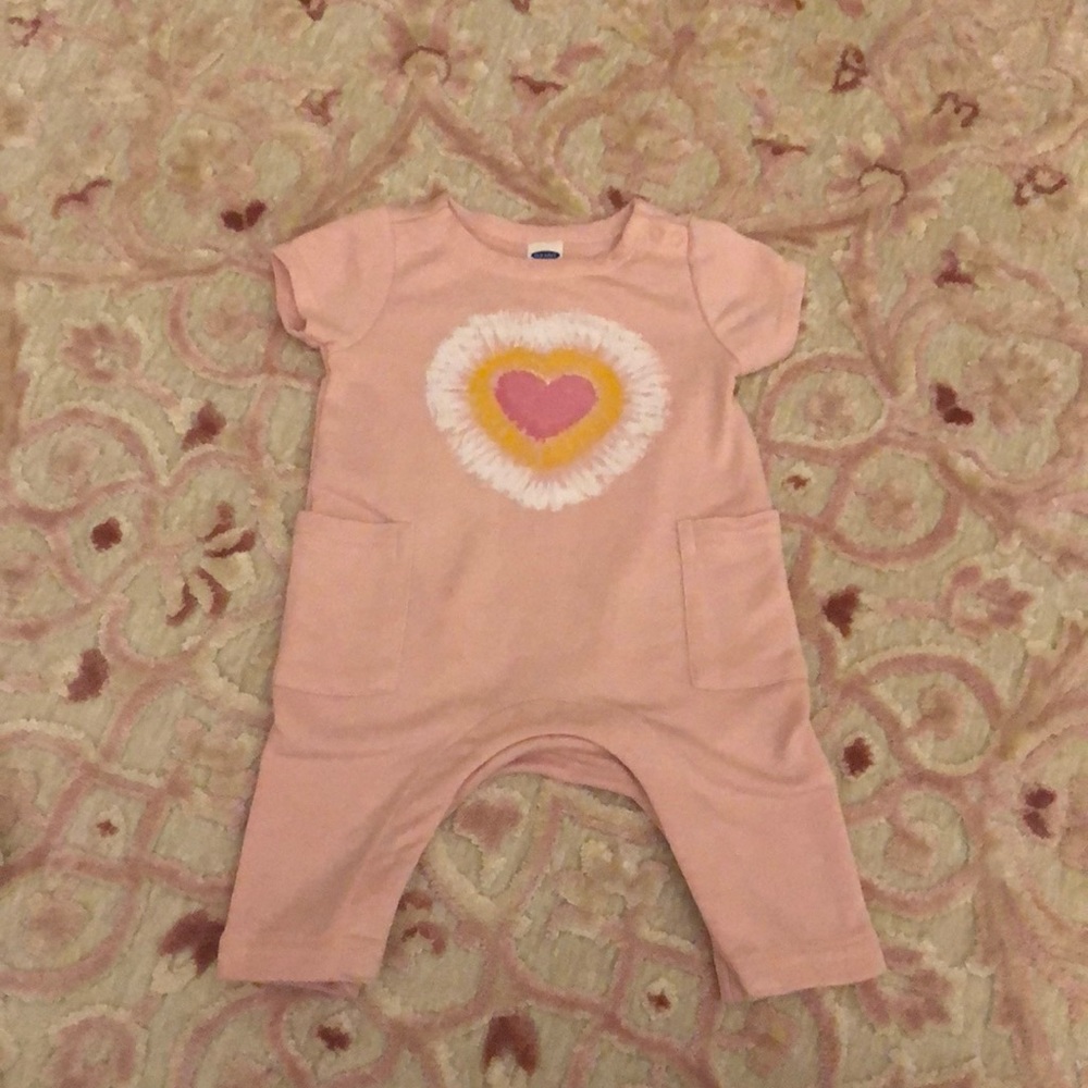 Worn once! Baby Gap short sleeve jumpsuit